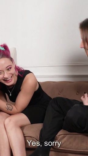 My Wife Asks Me To Fuck Her Amateur Girlfriend Threesome - Lauren Walker &amp; Noochka   Clip 1