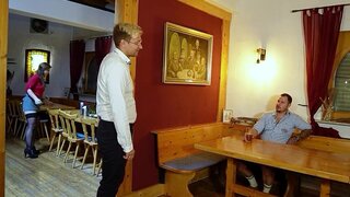 Compilation of a German babe taking on customers