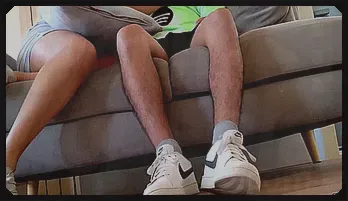 Intense Threesome with Step Family Roleplay and Huge Cumload