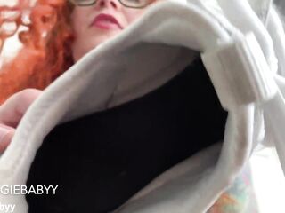 mean woman holds u down and makes u sniff her perspired gym shoes pov - veggiebabyy