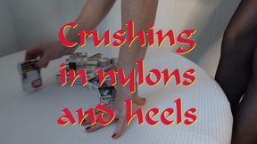 Crushing in nylons and heels - Crushing in Nylons und Heels