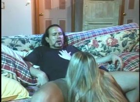 Huge dick sucking sexy blonde pussy fucking