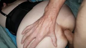 Anal in basque cumshot