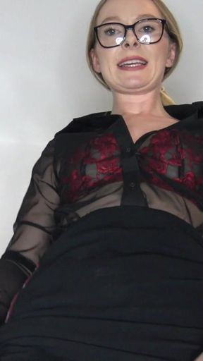 Really Good View up My Skirt!