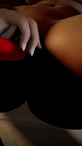 Wood Elf Girl Lesbian Dildo Fucking Her Elf Sex Slave