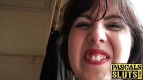 Busty fetish girl dominated hard by Pascal