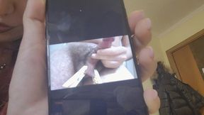 some fun with my slave: mi diverto col povero coglione