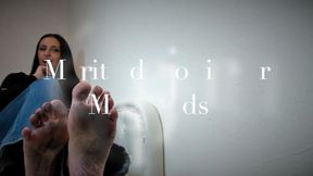 Mérite de jouir sur Mes pieds