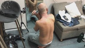 Shaving Beard and Head