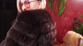 My Hot Fur Coat Collection - Part 1 - Fetish MILF Arya Grander