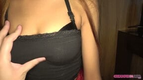 Tatooed Babe Pleasures Horny Dick After Foreplay