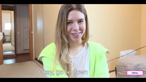 Horny Neighbor Found a Reason to Suck Cock!! Oral Pulsating Cum!!