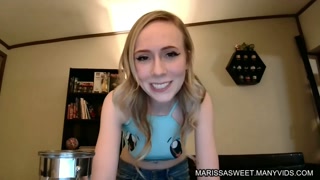 Marissa Sweet Full Cam Show Recording Blonde Chatting And Showing Boobs