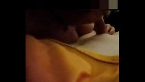 Husband'_s friend Sneaked Into are Room for a quick blow job While my husband slept next to me