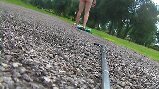Fabrice à Nu dans un Parc Public: Expérience Inoubliable!