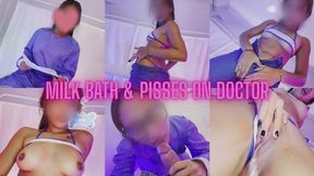 Nurse Turns Into Desperate Slut Wet Jeans Rubbing and lust - Sofia