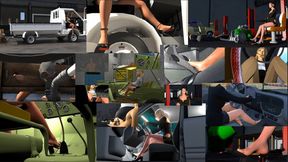 1 HOUR of Pure PEDAL PUMPING - REVVING - CRANKING - Full Collection