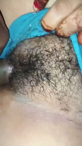 Desi wife gets uncontrollable midnight to get   Clip 1