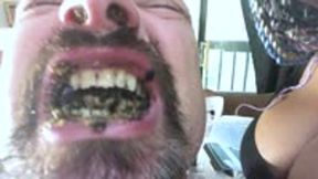 femdom - Goddess MxDominion Feeds Her Bound Slave Dried Bugs, bondage, slave training 1080 smaller