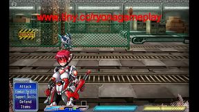 Cute heroines in hentai act with soldiers in rpg hentai new game