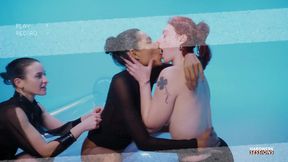 Dreamlike Sensual Double Lesbian Domination with Diosa Mor &amp; Muriel la Roja - Hardwerk Session