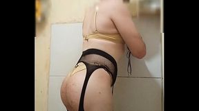 Cdzinha conjunto Demillus Gold da minha cunhad4