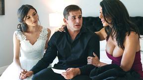 ”Step Mom MILF Reagan Foxx guides her stepson with his new marriage”