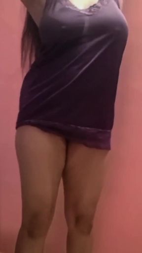 Emotional moment from &quot;Village MILF Pallavi Gets Naughty in Kitchen, Solo Fingering with Squirting &amp; Anal Masturbation&quot;
