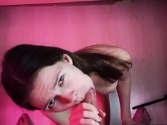 Russian Teen Babe Sucks Like a Pro