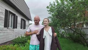 horny old man licking my skinny girlfriend