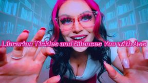 Librarian Tickles and Silences You with Ass