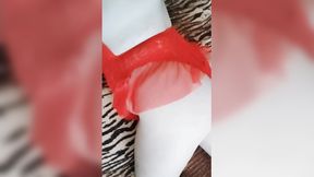 TURKISH MATURE WOMAN PLAYING TOY