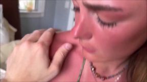 Stepbro Ravages Sunburnt Step Sis Big Ass Gushing Creampie Destroy