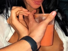Hot Amateur Brunette Masturbating