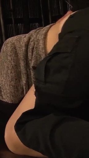 Emotional moment from "Petite Asian Teen seduce to Clothed Sex and Deep Creampie"