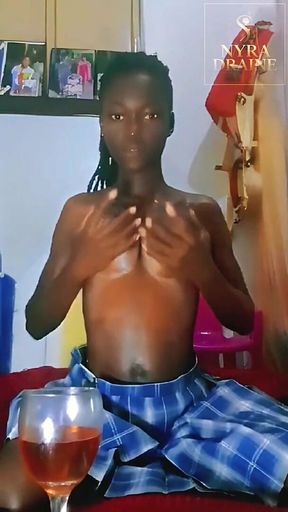 Purity Raw: Horny Ugandan Begs for Cocks and Their Cum