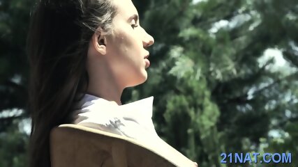 Alluring brunette Lily G enjoys fuck session
