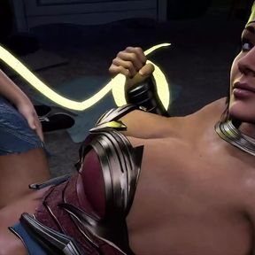 Pumping Wonder Woman Full Of Hot Cum