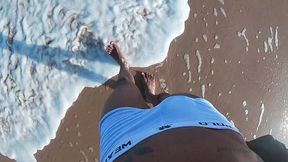 rabuda e o roludo na aventuta sexual - fernanda chocolate e joao o safado ( sex in the beach )