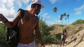rabuda e o roludo na aventuta sexual - fernanda chocolate e joao o safado ( sex in the beach )