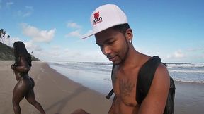 rabuda e o roludo na aventuta sexual - fernanda chocolate e joao o safado ( sex in the beach )