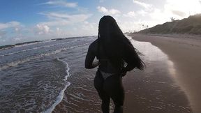 rabuda e o roludo na aventuta sexual - fernanda chocolate e joao o safado ( sex in the beach )