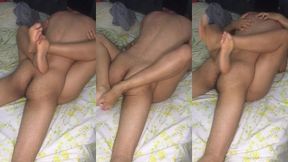 romantico orgasmo en misionero