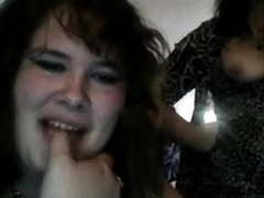 Mom and 'Step-Daughter' Webcam Masturbation Session