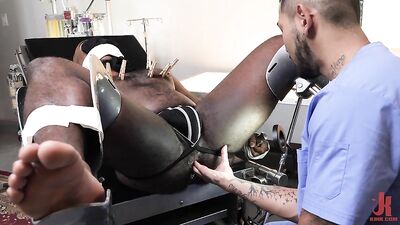 Anal Examination: Fisting and Blowjob with Doctor Jon Darra - Gay Porn Video