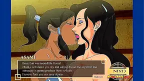 Hentai Training Session With Sexy Korra In Anime Action