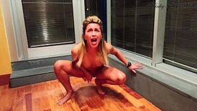 GOLD DIGGER escapes her SUGARDADDY for a RISKY STRIP in a HOTEL with ANAL&#x1F44C; and PUSSY&#x1F32E;&#xFE0F; MASTURBATION leading to a SHAKING REAL ORGASM&#x1F4A6; by the WINDOWS and ELEVATOR