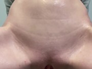 Sloppy wet pussy sounds as Autumn Orchid rides, stretches, moans and orgasms on Bad Dragon