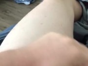 Nash Freer has some fun time with a cold carrot