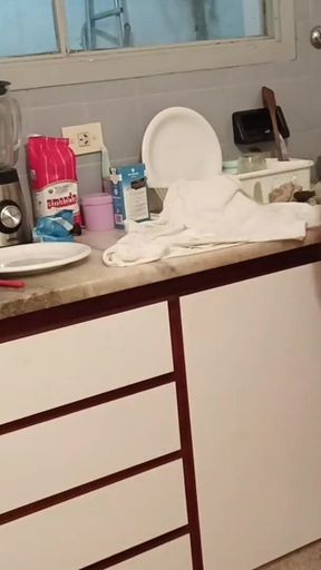 Clip - My Stepfather Seems to Guess That I Really Enjoy His Nightly Visits in the Kitchen